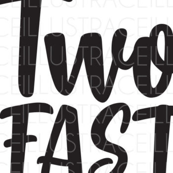 Intra απο ξύλο plywood 3mm-4mm πάχος – Two Fast - 2α γενέθλια Δίασταση  20x20 cm INTRAFABR-66793485 - Image 1