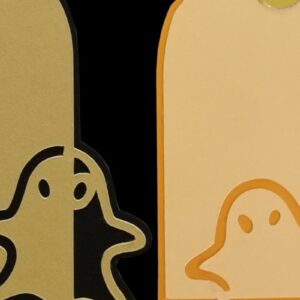 Intra απο ξύλο plywood 3mm-4mm πάχος – Δύο Ετικέτες Δώρου - Φάντασμα Δίασταση  20x20 cm INTRAFABR-38339952