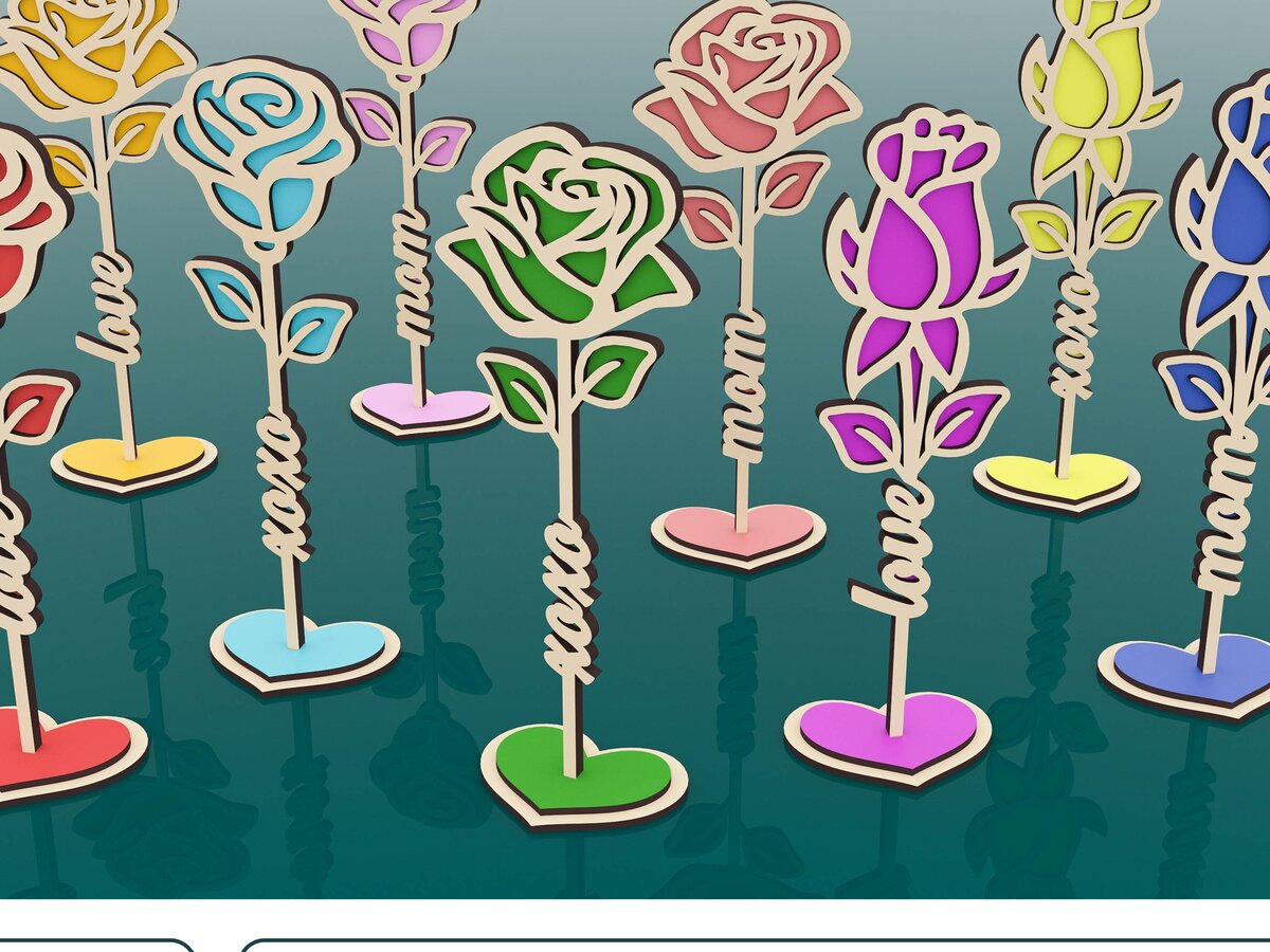 Intra απο ξύλο plywood 3mm-4mm πάχος – Δύο στρώσεις τριαντάφυλλο κοπής με λέιζερ Δίασταση  20x20 cm INTRAFABR-59746634