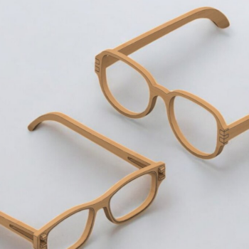 Intra απο ξύλο plywood 3mm-4mm πάχος – Tylish Glasses File 073 Δίασταση  20x20 cm INTRAFABR-117742732 - Image 2