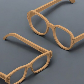 Intra απο ξύλο plywood 3mm-4mm πάχος – Tylish Glasses File 073 Δίασταση  20x20 cm INTRAFABR-117742732 - Image 6