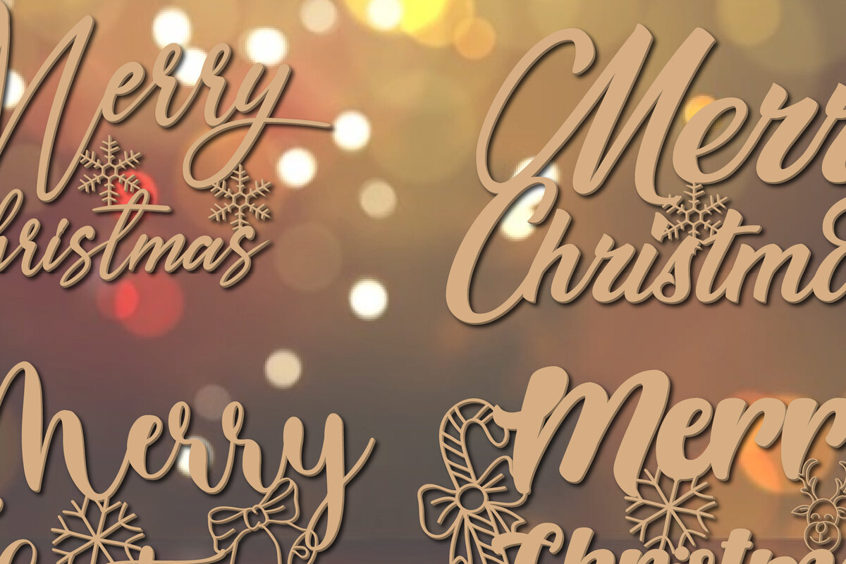 Intra απο ξύλο plywood 3mm-4mm πάχος – Τυπογραφική χριστουγεννιάτικη διακόσμηση με λέιζερ Δίασταση  20x20 cm INTRAFABR-19827761