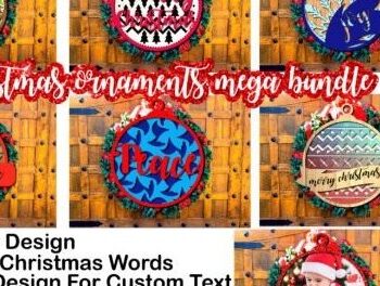 Intra απο ξύλο plywood 3mm-4mm πάχος – Απόλυτη χριστουγεννιάτικη δέσμη κοπής με λέιζερ Δίασταση  20x20 cm INTRAFABR-54220711 - Image 6