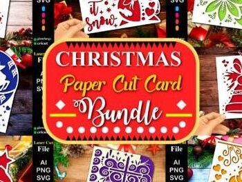 Intra απο ξύλο plywood 3mm-4mm πάχος – Απόλυτη χριστουγεννιάτικη δέσμη κοπής με λέιζερ Δίασταση  20x20 cm INTRAFABR-54220711 - Image 15