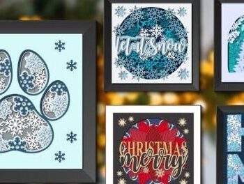 Intra απο ξύλο plywood 3mm-4mm πάχος – Απόλυτη χριστουγεννιάτικη δέσμη κοπής με λέιζερ Δίασταση  20x20 cm INTRAFABR-54220711 - Image 16