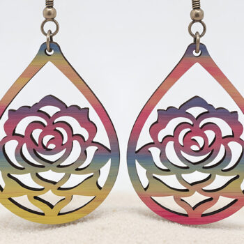 Intra απο ξύλο plywood 3mm-4mm πάχος – Πακέτο σκουλαρίκια Ultimate Cut Laser Δίασταση  5x5 cm INTRAFABR-121542593 - Image 18