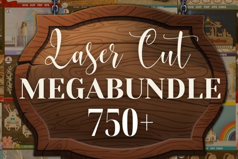 Intra απο ξύλο plywood 3mm-4mm πάχος – Ultimate Mega Bundle Δίασταση  20x20 cm INTRAFABR-111227025