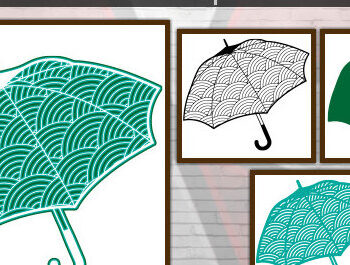 Intra απο ξύλο plywood 3mm-4mm πάχος – Umbrella Δίασταση  20x20 cm INTRAFABR-29318613 - Image 1