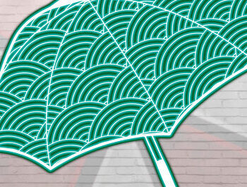 Intra απο ξύλο plywood 3mm-4mm πάχος – Umbrella Δίασταση  20x20 cm INTRAFABR-29318613 - Image 2