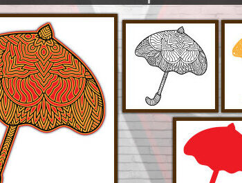 Intra απο ξύλο plywood 3mm-4mm πάχος – Umbrella Δίασταση  20x20 cm INTRAFABR-29318631 - Image 1