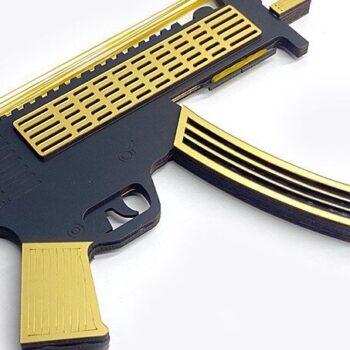 Intra απο ξύλο plywood 3mm-4mm πάχος – Αρχεία UMP Rubber Band Gun Glowforge Cut Δίασταση  20x20 cm INTRAFABR-37547832 - Image 1