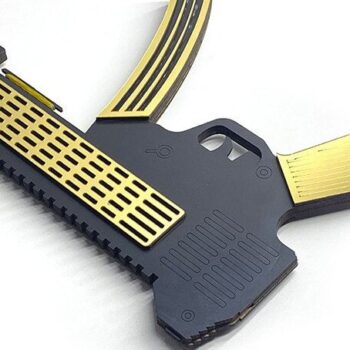 Intra απο ξύλο plywood 3mm-4mm πάχος – Αρχεία UMP Rubber Band Gun Glowforge Cut Δίασταση  20x20 cm INTRAFABR-37547832 - Image 2