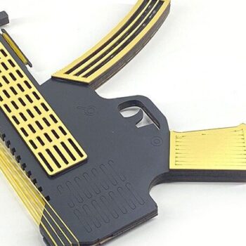 Intra απο ξύλο plywood 3mm-4mm πάχος – Αρχεία UMP Rubber Band Gun Glowforge Cut Δίασταση  20x20 cm INTRAFABR-37547832 - Image 5