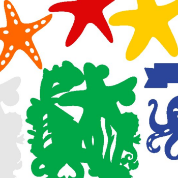 Intra απο ξύλο plywood 3mm-4mm πάχος – Under the Sea Octopus Cake Topper 3D Δίασταση  20x20 cm INTRAFABR-100319701 - Image 3