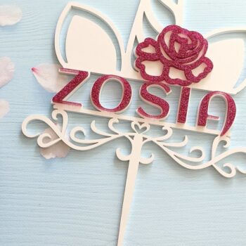 Intra απο ξύλο plywood 3mm-4mm πάχος – Τοπέρ για κέικ UNICORN Δίασταση  20x20 cm INTRAFABR-29940838 - Image 1