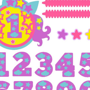 Intra απο ξύλο plywood 3mm-4mm πάχος – Unicorn Cake Topper Δίασταση  20x20 cm INTRAFABR-82091392 - Image 2