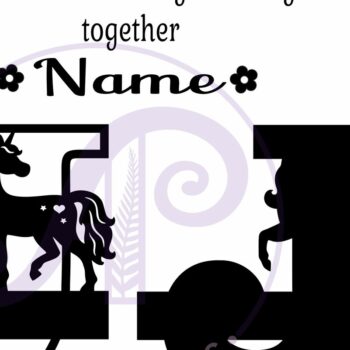 Intra απο ξύλο plywood 3mm-4mm πάχος – Unicorn Capital Monogram Letter J Δίασταση  20x20 cm INTRAFABR-118319268 - Image 3