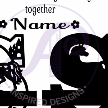 Intra απο ξύλο plywood 3mm-4mm πάχος – Μονόκερος κεφαλαίο μονόγραμμα Επιστολή S Δίασταση  20x20 cm INTRAFABR-118319109 - Image 3