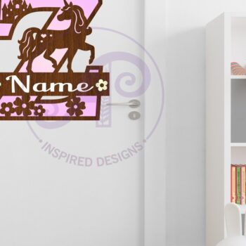 Intra απο ξύλο plywood 3mm-4mm πάχος – Μονόκερος κεφαλαίο γράμμα Z Δίασταση 20x20 cm INTRAFABR-118318897 - Image 2