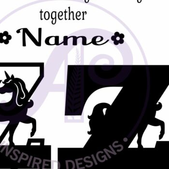 Intra απο ξύλο plywood 3mm-4mm πάχος – Μονόκερος κεφαλαίο γράμμα Z Δίασταση 20x20 cm INTRAFABR-118318897 - Image 3