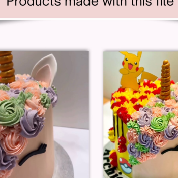 Intra απο ξύλο plywood 3mm-4mm πάχος – Unicorn Eye Lashes Digitals Δίασταση  20x20 cm INTRAFABR-114716849 - Image 4