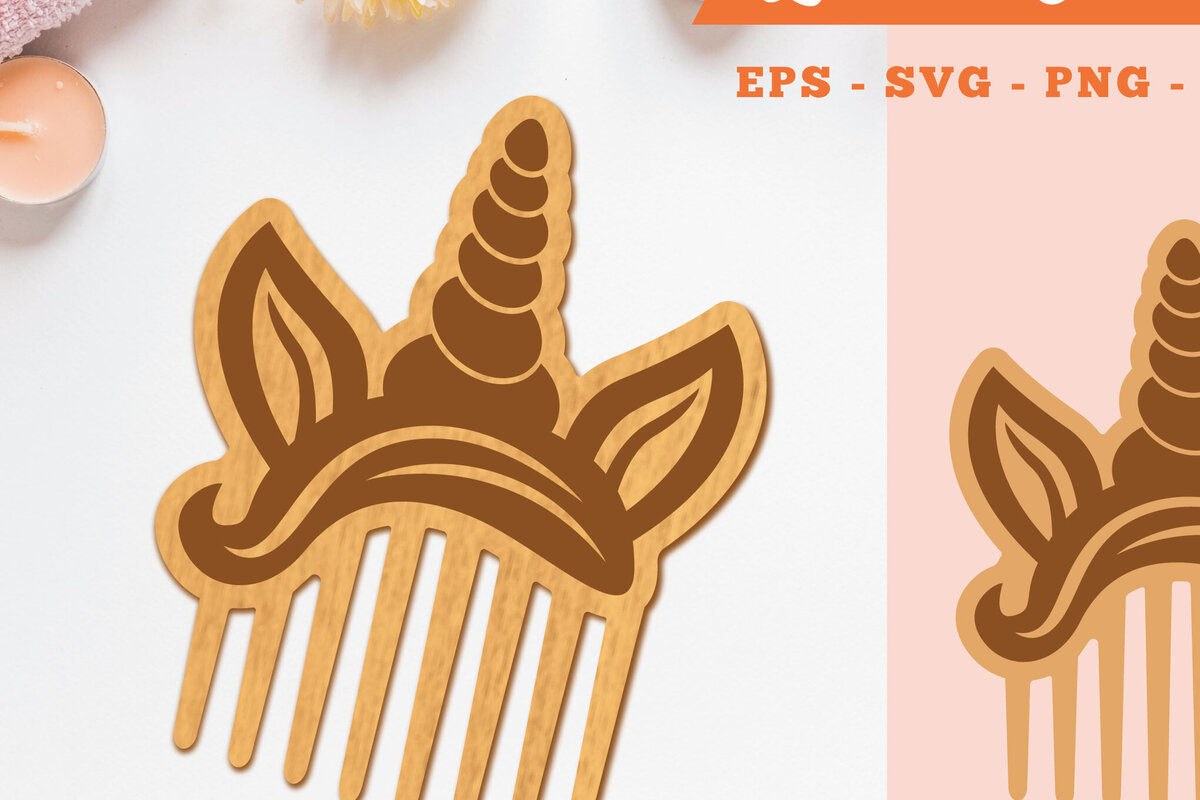 Intra απο ξύλο plywood 3mm-4mm πάχος – Unicorn Comb 4 Δίασταση  20x20 cm INTRAFABR-105418209