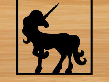 Intra απο ξύλο plywood 3mm-4mm πάχος – Unicorn File Wall Art Δίασταση  40x30 cm INTRAFABR-67866061 - Image 1