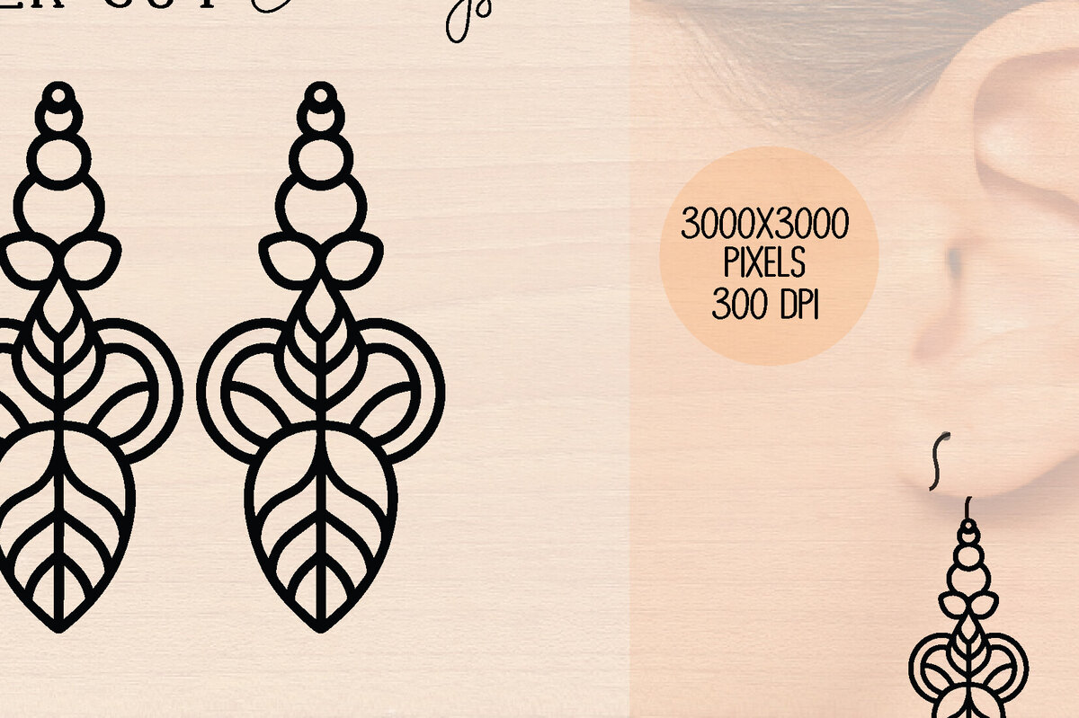 Intra απο ξύλο plywood 3mm-4mm πάχος – Ξύλινα σκουλαρίκια Unicorn Δίασταση  5x5 cm INTRAFABR-120601752