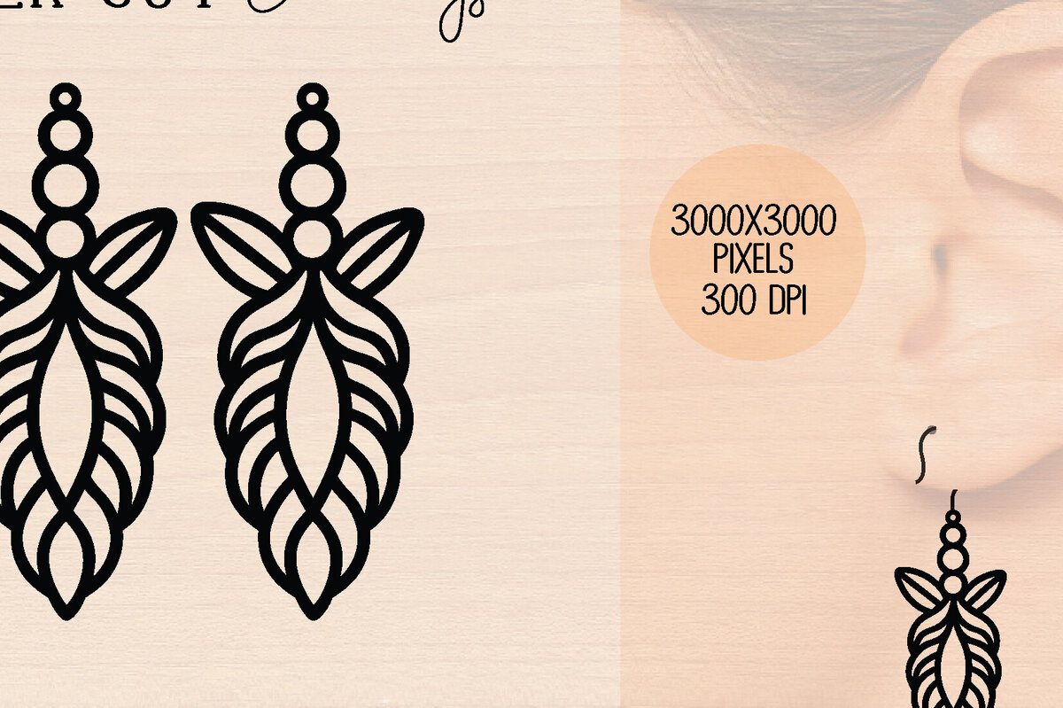 Intra απο ξύλο plywood 3mm-4mm πάχος – Ξύλινα σκουλαρίκια Unicorn Δίασταση  5x5 cm INTRAFABR-120601798