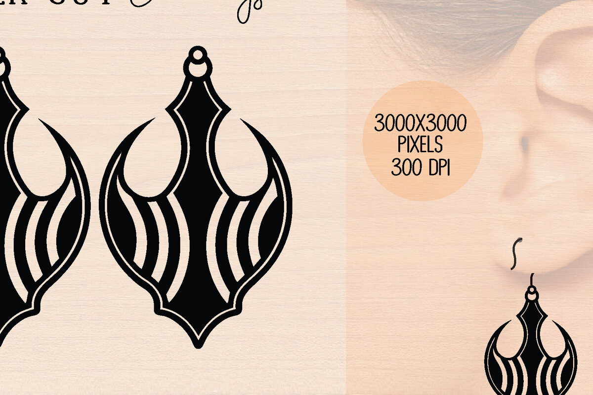 Intra απο ξύλο plywood 3mm-4mm πάχος – Ξύλινα σκουλαρίκια Unicorn Δίασταση  5x5 cm INTRAFABR-120602230