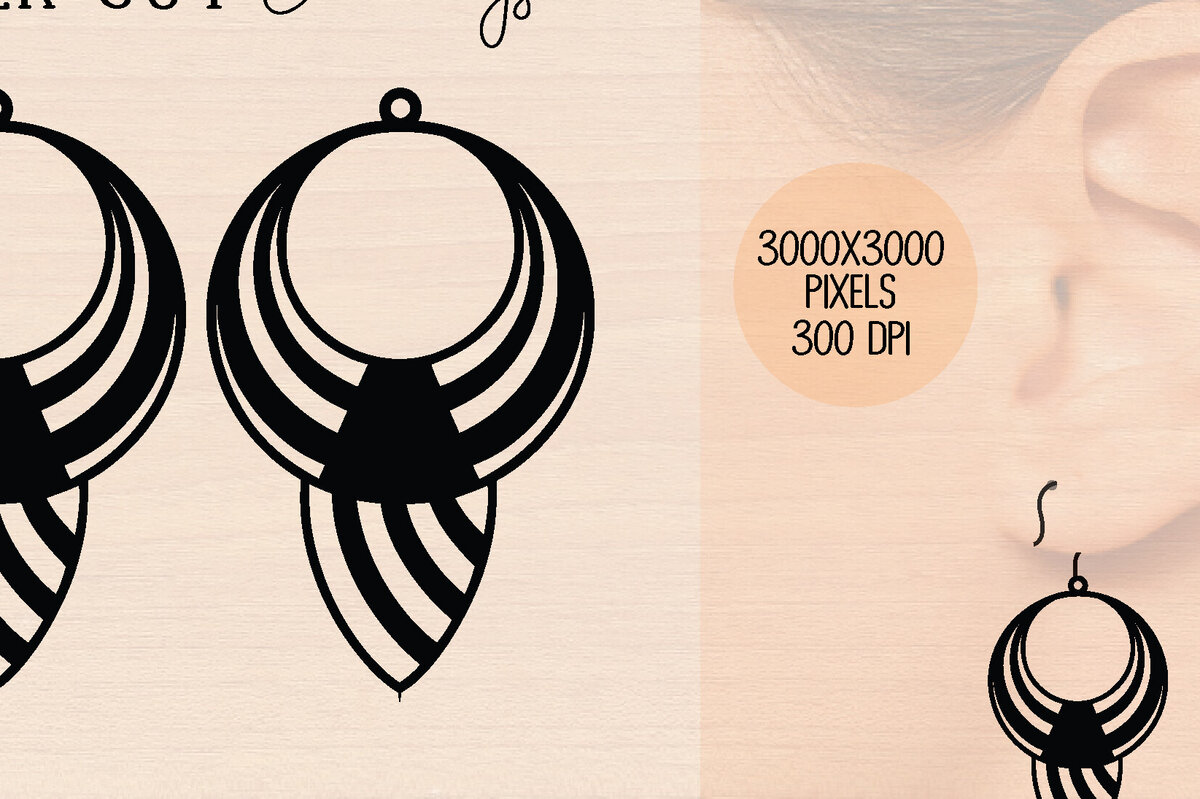 Intra απο ξύλο plywood 3mm-4mm πάχος – Ξύλινα σκουλαρίκια Unicorn Δίασταση  5x5 cm INTRAFABR-120602254