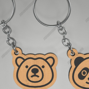 Intra απο ξύλο plywood 3mm-4mm πάχος – Unique Animal Keychains 069 Δίασταση  5x5 cm INTRAFABR-117741536