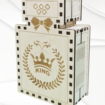 Intra απο ξύλο plywood 3mm-4mm πάχος – Μοναδικό κουτί δώρου για αρώματα, αρχεία λέιζερ Δίασταση  20x20 cm INTRAFABR-91754935 - Image 1