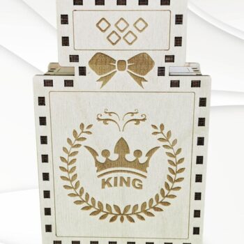 Intra απο ξύλο plywood 3mm-4mm πάχος – Μοναδικό κουτί δώρου για αρώματα, αρχεία λέιζερ Δίασταση  20x20 cm INTRAFABR-91754935 - Image 2