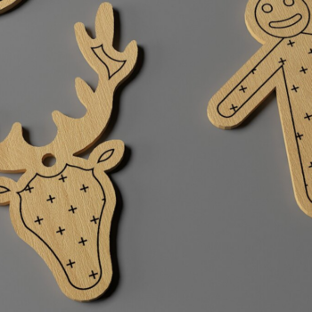 Intra απο ξύλο plywood 3mm-4mm πάχος – Μοναδικά Γιορτινά Στολίδια 033 Δίασταση  20x20 cm INTRAFABR-117653541 - Image 5