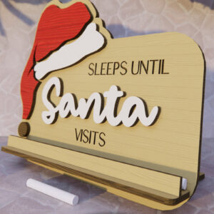 Intra απο ξύλο plywood 3mm-4mm πάχος – Μέχρι να επισκεφθεί ο Άγιος Βασίλης Δίασταση  20x20 cm INTRAFABR-79520901