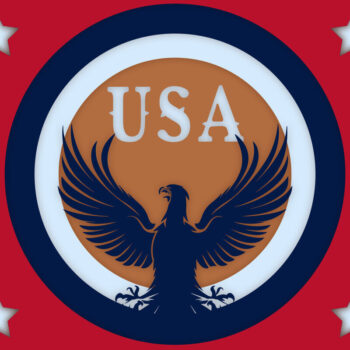 Intra απο ξύλο plywood 3mm-4mm πάχος – ΗΠΑ | 4 Ιουλίου 3D Paper Cut Δίασταση  20x20 cm INTRAFABR-97639355 - Image 2