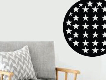 Intra απο ξύλο plywood 3mm-4mm πάχος – Πρότυπα για στρογγυλά σουβέρ των ΗΠΑ Δίασταση  20x20 cm INTRAFABR-120452575 - Image 2