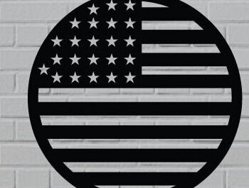 Intra απο ξύλο plywood 3mm-4mm πάχος – Πρότυπα για στρογγυλά σουβέρ των ΗΠΑ Δίασταση  20x20 cm INTRAFABR-120452717 - Image 1