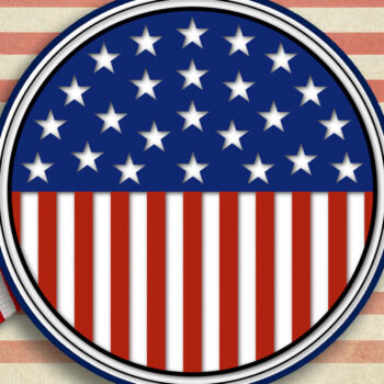 Intra απο ξύλο plywood 3mm-4mm πάχος –  κρεμάστρας πινακίδων στρογγυλής πόρτας σημαίας ΗΠΑ Δίασταση  20x20 cm INTRAFABR-123523513 - Image 11