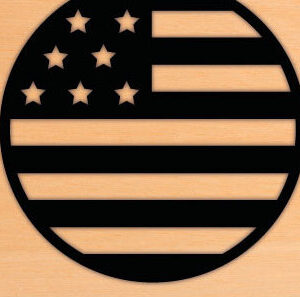 Intra απο ξύλο plywood 3mm-4mm πάχος – Αρχεία κοπής με λέιζερ τοίχου με σημαία ΗΠΑ Δίασταση 40x30 cm INTRAFABR-69861433