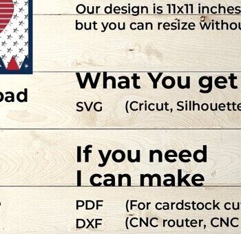 Intra απο ξύλο plywood 3mm-4mm πάχος – Αρχείο USA για Cricut, USA 3d Light Box Δίασταση  20x20 cm INTRAFABR-78796527 - Image 3