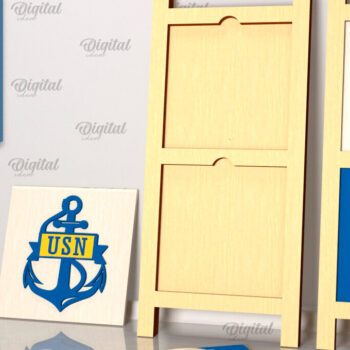 Intra απο ξύλο plywood 3mm-4mm πάχος – Σήμα USN. Επαγγελματική Δίασταση  20x20 cm INTRAFABR-102036437 - Image 1