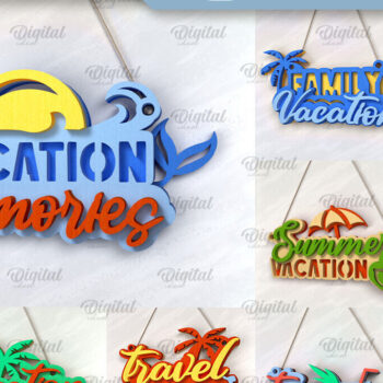 Intra απο ξύλο plywood 3mm-4mm πάχος – Πακέτο κοπής με λέιζερ διακοσμητικό με στρώσεις διακοπών Δίασταση  40x30 cm INTRAFABR-99132936 - Image 1