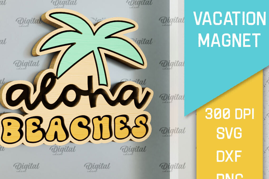 Intra απο ξύλο plywood 3mm-4mm πάχος – Ξύλινο μαγνήτη για διακοπές με λέιζερ Δίασταση  20x20 cm INTRAFABR-98122310