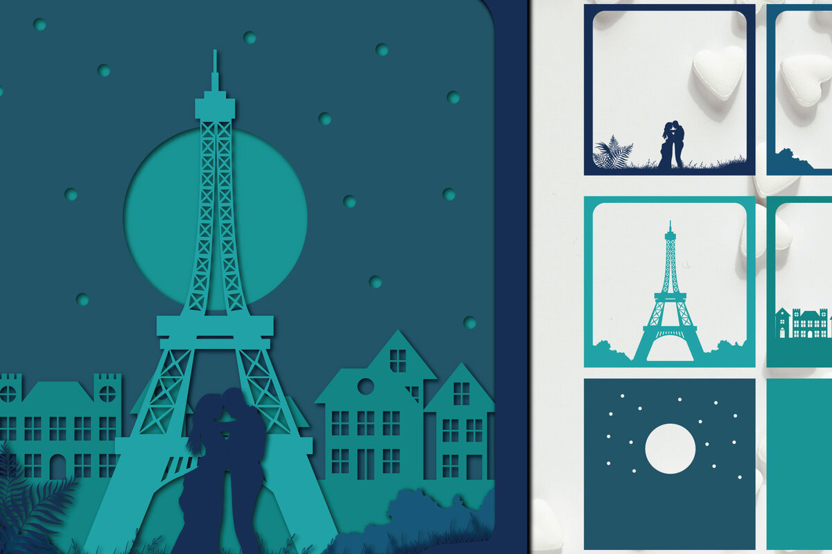 Intra απο ξύλο plywood 3mm-4mm πάχος – Valentine 3d Paper Cout Αρχείο Δίασταση  20x20 cm INTRAFABR-23184121