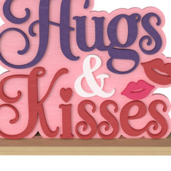 Intra απο ξύλο plywood 3mm-4mm πάχος – Πακέτο διακόσμησης για τρισδιάστατη Αγίου Βαλεντίνου Δίασταση  20x20 cm INTRAFABR-111651958 - Image 4