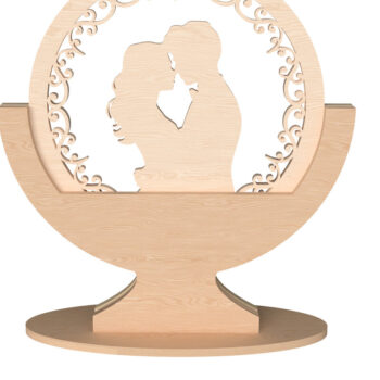 Intra απο ξύλο plywood 3mm-4mm πάχος – Πακέτο διακόσμησης για τρισδιάστατη Αγίου Βαλεντίνου Δίασταση  20x20 cm INTRAFABR-111651958 - Image 9