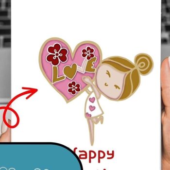 Intra απο ξύλο plywood 3mm-4mm πάχος – Valentine 3D Little Angle Δίασταση  20x20 cm INTRAFABR-55303293 - Image 6