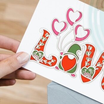 Intra απο ξύλο plywood 3mm-4mm πάχος – Valentine 3D Love V.1 Δίασταση  20x20 cm INTRAFABR-55671166 - Image 8